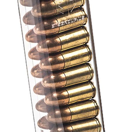 ETS Group SMKGLK9170 Pistol Mags Competition Legal 27rd Extended 9mm Luger Compatible w/ Glock 17 Smoke Polymer