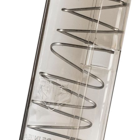 ETS Group SMKGLK43 Pistol Mags 7rd 9mm Luger Compatible w/ Glock 43 Smoke Polymer