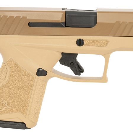 Taurus 1GX4M931ET GX4  Micro-Compact 9mm Luger 11+1 3.06" Black Barrel, Tan Cerakote Serrated Slide, Coyote Tan Stainless Steel Frame