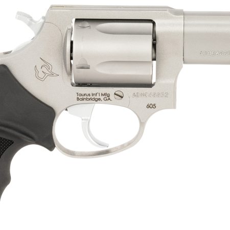 Taurus 2-605P39 605 T.O.R.O. Small Frame 38 Special +P/357 Mag 5 Shot 3" Stainless Steel Barrel, Frame & Cylinder, Black Rubber Grip, Transfer Bar Safety, Optic Mount For Micro Red Dot