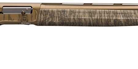 Browning 0118475005 A5 Wicked Wing Sweet Sixteen 16 Gauge 2.75" 4+1 26", Burnt Bronze Cerakote Barrel/Engraved Rec, Mossy Oak Bottomland Stock, Fiber Optic Sight, Oversized Controls, 3 Chokes Included