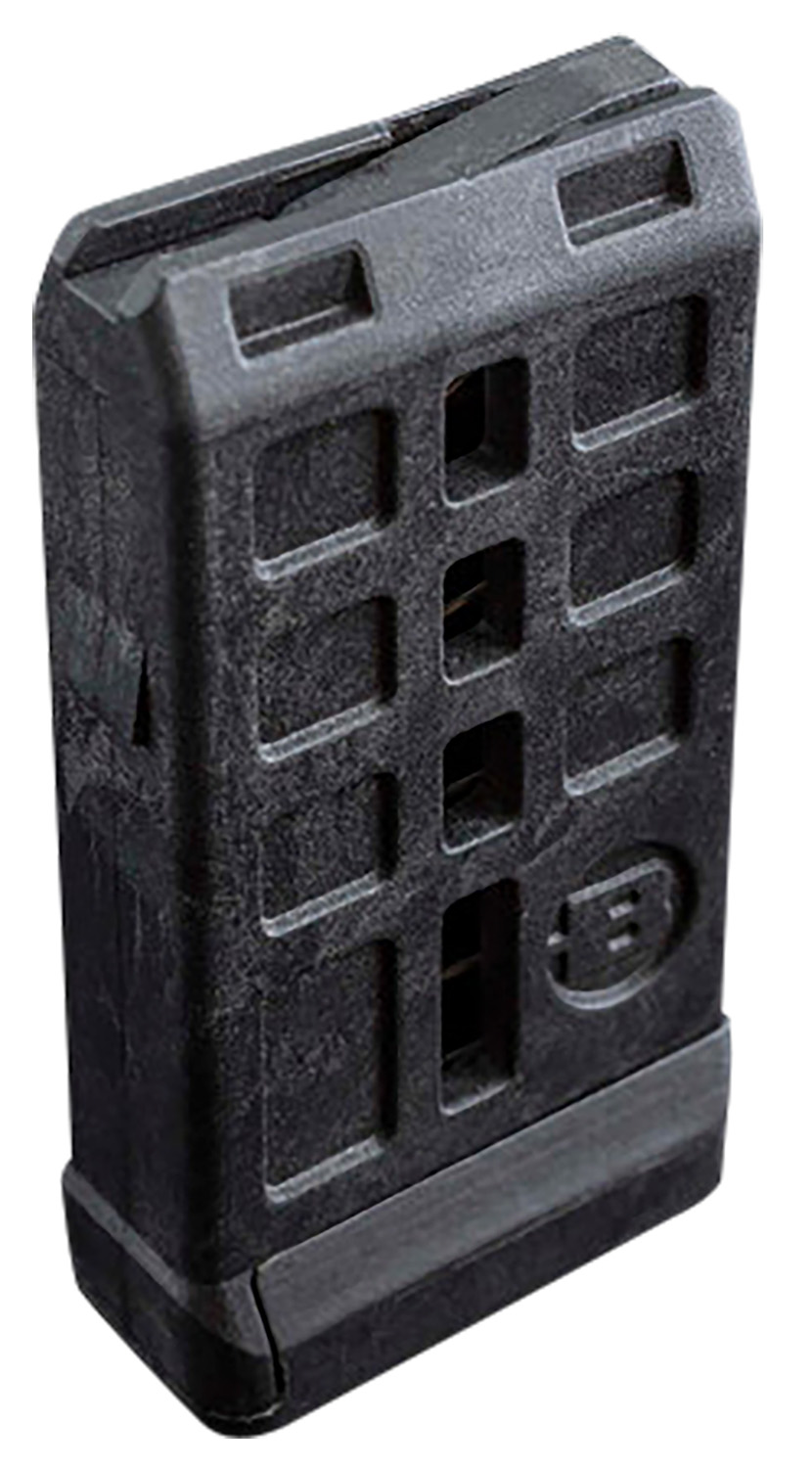 Bergara Rifles BA0029 BMR 10rd 17 HMR 22 Mag Single Stack For BMR 22 WMR For BMR 17 HMR Black Polymer