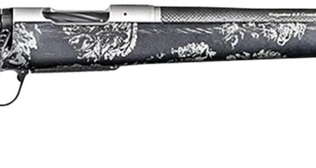 Christensen Arms 8010631800 Ridgeline FFT Full Size 7mm PRC 3+1 22" Carbon Fiber Steel Threaded Barrel, Stainless Aluminum Receiver, Black w/Gray Accents Fixed Sporter w/Flash Forged Technology Stock