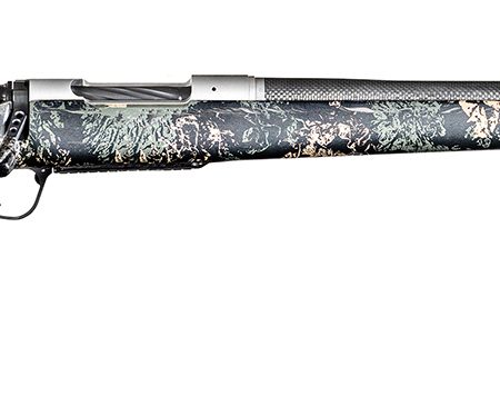 Christensen Arms 8010632200 Ridgeline FFT 7mm PRC 3+1 22" Carbon Fiber/Threaded Barrel, Burnt Bronze Cerakote Rec, Green with Black/Tan Accents Stock