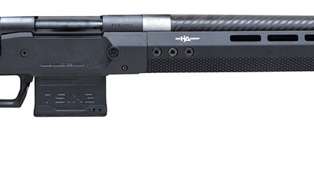 Howa HHERA65CCFBLK M1500 Hera 6.5 Creedmoor 5+1 24" Carbon Fiber Threaded Barrel, Black Rec, Black Hera H7 Chassis Stock