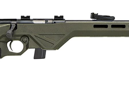 Citadel CIT22LRBLTODG Trakr  22 LR 10+1 18" Blued Steel Barrel & Receiver, OD Green Synthetic Stock