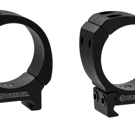 Wheeler 1133753 Sporter Set Black 34mm Tube Low Bi-Weaver Picatinny/Weaver