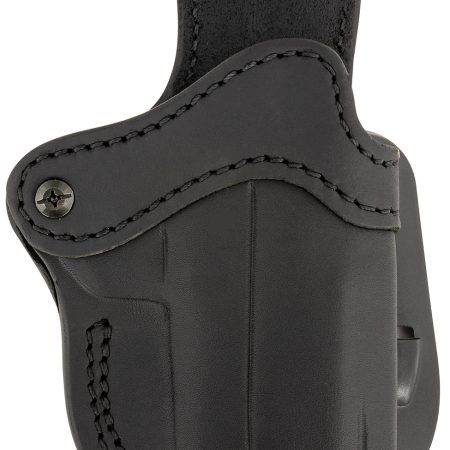 1791 Gunleather ORPDH23SBLR Paddle Holster Optic Ready OWB Size 2.3 Signature Brown Leather Paddle Fits Glock 17 Fits Walther PPQ Right Hand