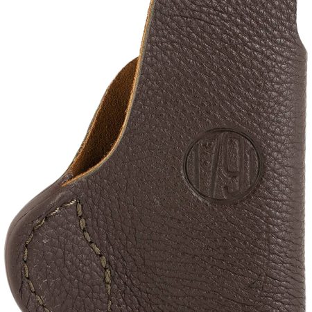 1791 Gunleather FCD0BRWL Fair Chase IWB Size 0 Brown Leather Deer Hide Belt Clip Fits Sig P938 Left Hand