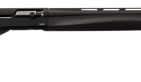 Silver Eagle Arms CAR12128BLK Carlyle  Full Size 12 Gauge Semi-Auto 3" 4+1 28" Black Cerakote Vent Rib Barrel, Black Steel Receiver, Fixed Black Synthetic Stock, Right Hand