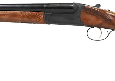 Iver Johnson Arms IJ800-20 IJ800  12 Gauge Break Open 3" 2 Shot 20" Black Side By Side Barrel, Black Steel Receiver, Fixed Walnut Wood Stock, Ambidextrous