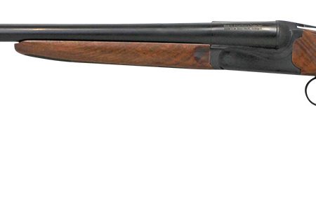 Iver Johnson Arms IJ800-28 IJ800  Full Size 12 Gauge Break Open 3" 2 Shot 28" Black Side By Side Barrel, Black Steel Receiver, Fixed Walnut Wood Stock, Ambidextrous