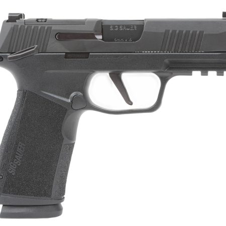 Sig Sauer 365X9BXR3PMS P365X  Micro-Compact 9mm Luger 12+1, 3.10" Black Steel Barrel, Black Nitron Optic Ready/Serrated Stainless Steel Slide, Black Stainless Steel Frame w/Beavertail & Picatinny Rail