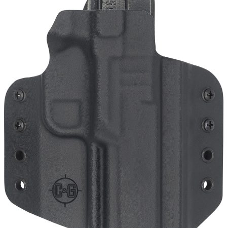 C&G Holsters 1696100 Covert  OWB Black Kydex Belt Loop Fits FN 509/T Right Hand