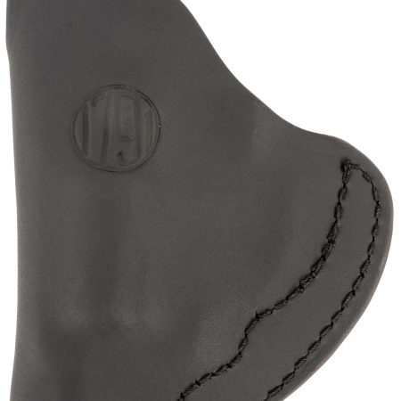 1791 Gunleather RVHIWB1CSBLR RVH  IWB Size 01 Stealth Black Leather Belt Clip Right Hand