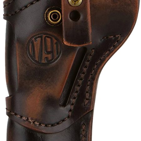 1791 Gunleather SARVH55VTGA Single Action 5.5 Open Carry Vintage Leather Belt Ambidextrous