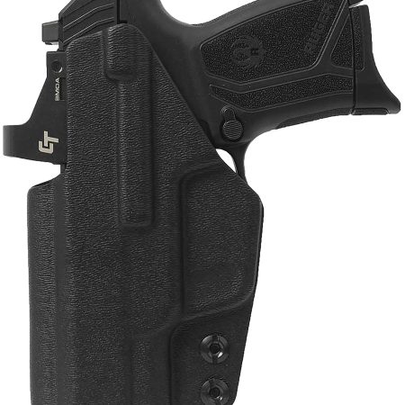 1791 Gunleather TACIWBMAX9BLKR Tactical Kydex  IWB Black Kydex Belt Clip Fits Ruger Max-9 Right Hand