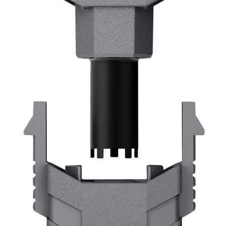 Real Avid AVARFSAPRO Front Sight Adjuster Pro Black/Gray for 4 & 5 Pin Sight (AR-15)