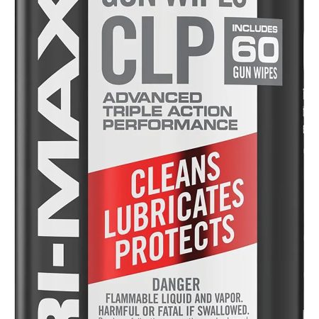Real Avid AVCLPW-C60 Tri-Max CLP Gun Wipes-Canister