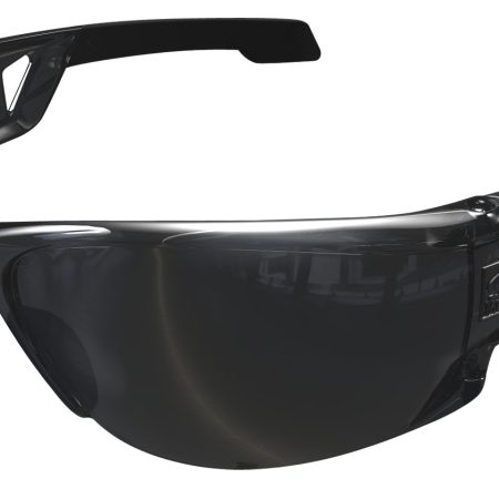 Mechanix Wear VNS20ABBU Type-N  OSFA Smoke Lens Anti-Scratch Black Frame
