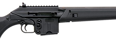 Kel-Tec SU16BLK SU-16 Sport Utility 5.56x45mm NATO Caliber with 18.50" Barrel, 10+1 Capacity, Black Metal Finish, Black Fixed Storage Compartment Stock Right Hand