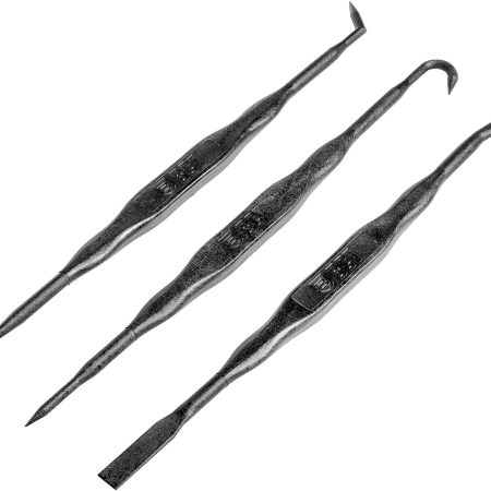 Breakthrough Clean BTFRPP-3PK Double Ended Fiber Picks Black Firearm Universal Cleaning Carbon Build-up from Grooved Areas 3 Pack