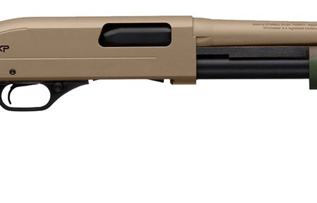 Winchester Repeating Arms SXP Defender 20 Gauge 3" 5+1 (2.75") 18" Barrel, FDE Drilled & Tapped Rec, Woodland Camo Textured Stock, Tactical Ribbed Forearm, Inflex Recoil Pad