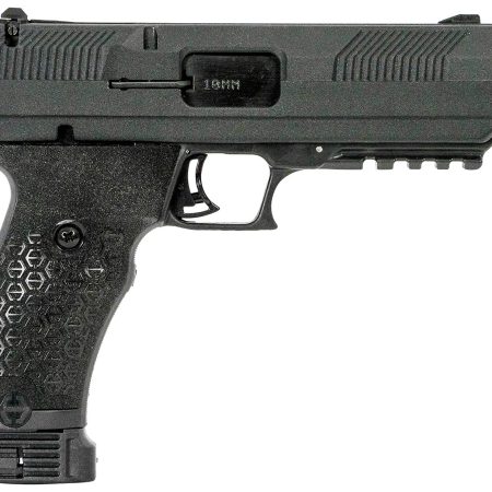 Hi-Point JXP10 JXP 10mm Auto 10+1, 5.20" Black Steel Threaded Barrel, Black Powder Coated YC9 Styled/Serrated Steel Slide, Black Polymer Frame w/Picatinny Rail, Black Textured Polymer Grip