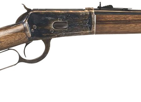 Chiappa Firearms 920337 1892 Trapper Carbine 44 Mag 8+1 16" Blued Barrel, Color Case Hardened Rec, Oiled Walnut Stock, Adjustable Sight