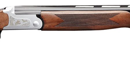 Charles Daly 930343 202  28 Gauge 3" 2rd 26" Blued Vent Rib Barrel, Silver Engraved Receiver, Walnut Wood Fixed Checkered Stock Right Hand