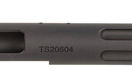 Tactical Solutions PL6TEMBRF Pac-Lite Barrel & Receiver 22 LR 6" Fluted Threaded Black Anodized Chrome Moly Steel, Fits Ruger 22/45/Mark I/II/III