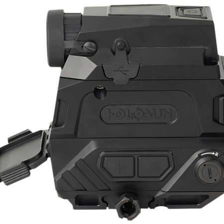 Holosun DRSNV DRS-NV  Black Anodized 1x/8x 1.25" x 0.98" 2 MOA Red Dot/65 MOA Circle Multi Reticle Fusion Night Vision Overlay