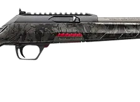 Winchester Repeating Arms 521154102 Wildcat SR 22 LR 10+1 16.50" Threaded Sporter Barrel,  Picatinny Rail Matte Black Polymer Receiver, Forged Carbon Gray Skeletonized Synthetic Stock, Ambidextrous