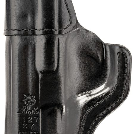 DeSantis Gunhide 127BAX7Z0 Inside Heat  IWB Black Leather Belt Clip Fits S&W M&P Shield 9/40 Right Hand