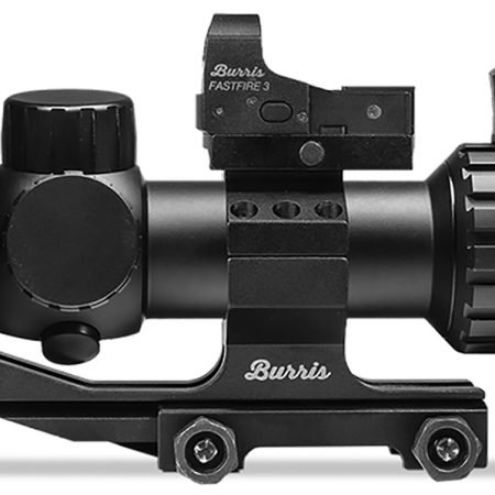 Burris 200475 RT-6 Tactical Kit Matte Black 1-6x24mm 30mm Tube Illuminated Ballistic 5X Reticle Includes FastFire 3 & P.E.R.P. Mount