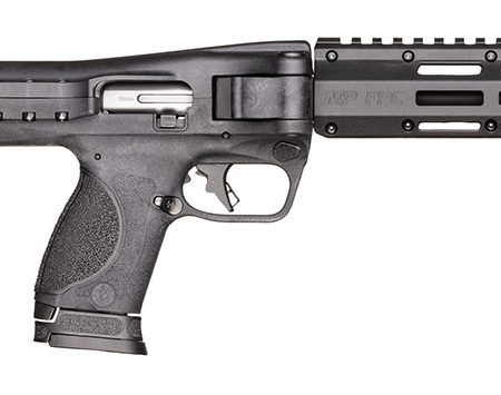 Smith & Wesson 12575 M&P FPC  9mm Luger 17+1/23+1 (3) 16.25" Steel Barrel, Black Anodized Receiver, Adjustable Black Stock, M-LOK Slots w/Picatinny Style Rail Black Polymer Grip