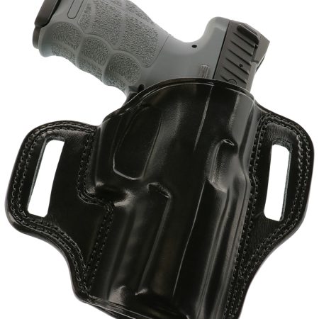 Galco CM854B Combat Master  OWB Black Leather Belt Slide Fits HK VP9 Right Hand