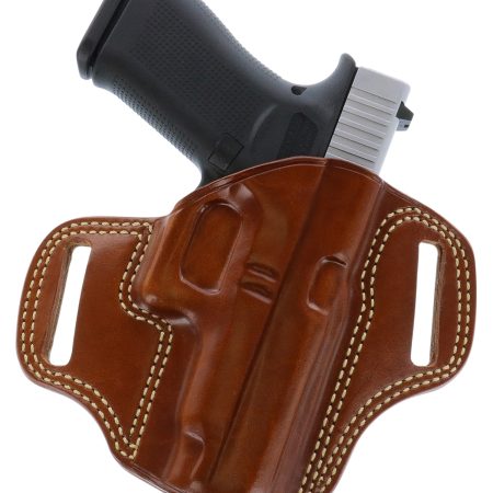 Galco CM880 Combat Master OWB Tan Leather Belt Slide Fits Springfield XDM 4.5" Right Hand