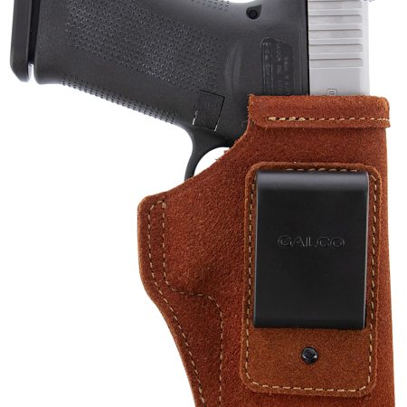 Galco STO858 Stow-N-Go  IWB Natural Leather Belt Clip Fits S&W M&P 380EZ Right Hand