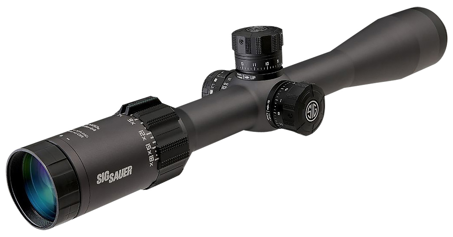 Sig Sauer Electro-Optics SOTD63112 Tango-DMR Black 3-18x44mm, 34mm Tube Illuminated MRAD Milling 2.0 Reticle
