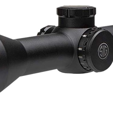 Sig Sauer Electro-Optics SOW63112 Whiskey6  Black 3-18x44mm 30mm Tube MOA Milling Hunter 2.0 Reticle Features Locking Turrets