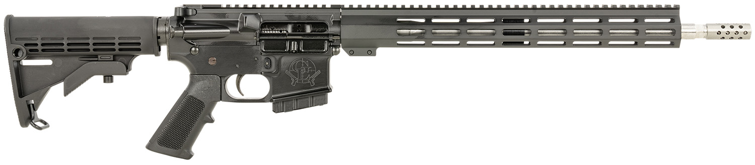 Great Lakes Firearms AR-15 350 Legend 5+1 18" Stainless Barrel, Black Rec, A2 Grip, Carbine Stock, Compensator