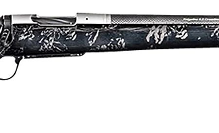 Christensen Arms 8010622200 Ridgeline FFT TI Full Size 6.5 PRC 3+1 20" Stainless Threaded Barrel, Drilled & Tapped Aluminum Receiver, Black w/Gray Accents Fixed Sporter Carbon Fiber Stock, Right Hand