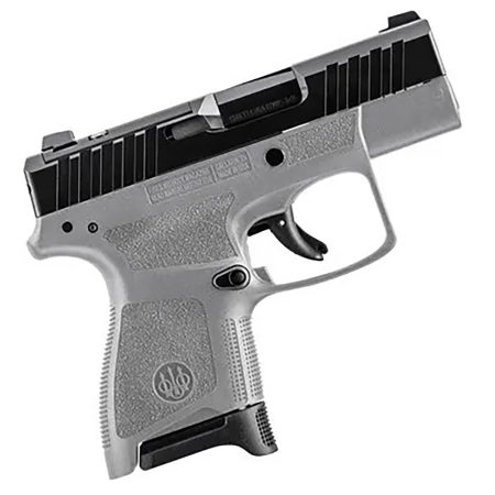 Beretta USA JAXN9268A1 APX A1 Carry Micro-Compact Frame 9mm Luger 8+1 3" Blued Steel Barrel, Black Serrated Steel Slide, Wolf Gray Polymer Frame, Polymer Grip