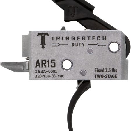 TriggerTech AH0TDB33NNC Duty  Curved Trigger Two-Stage 3.50 lbs Draw Weight Fits AR-15