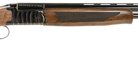 Pointer KAR2828HT Acrius Full Size 28 Gauge Break Open 2.75" 2rd 28" Black Over/Under Vent Rib Barrel, Color Case Hardened Steel Receiver, Fixed Turkish Walnut Stock, Ambidextrous