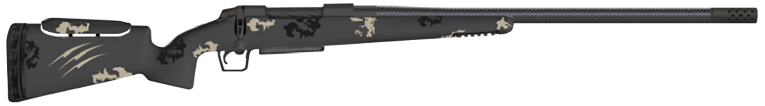 Fierce Firearms FCTRXP7PRC20BU CT Rival XP 7mm PRC 3+1 20" C3 Carbon Fiber, Black Titanium Rec, Urban Camo Carbon Fiber Rival Stock with Adj. Cheek Piece, Radial TI Muzzle Brake