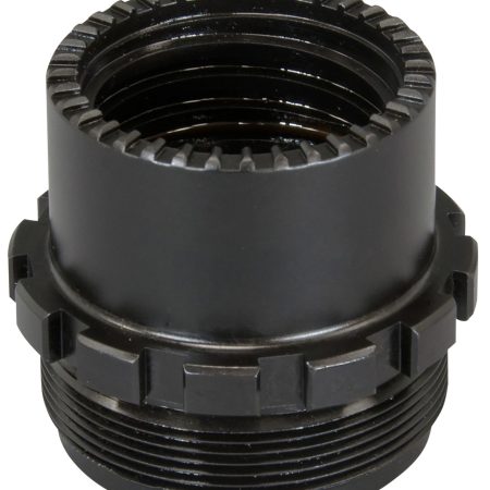 Yankee Hill 3060 Phantom QD Adapter 1-3/8"-24 tpi, Black Stainless Steel