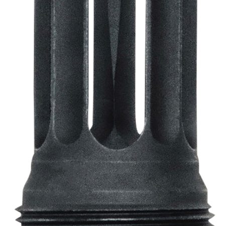 Yankee Hill 440524 sRx Q.D. Flash Hider Long Black Phosphate Steel with 5/8"-24 tpi, 9mm, 2.30" OAL & 9.375" Diameter for sRx Adapters