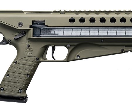 Kel-Tec R50GRN R50  5.7x28mm 50+1 16.10" Threaded Barrel, Green Receiver & Polymer Grip, Side-Folding Stock, Adjustable Sights, QD Sling Mount